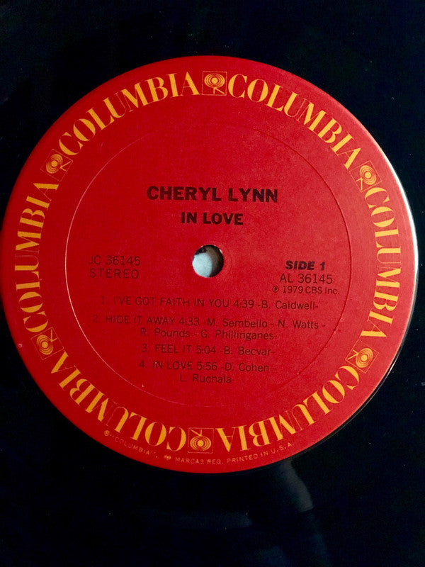 Cheryl Lynn : In Love (LP, Album)