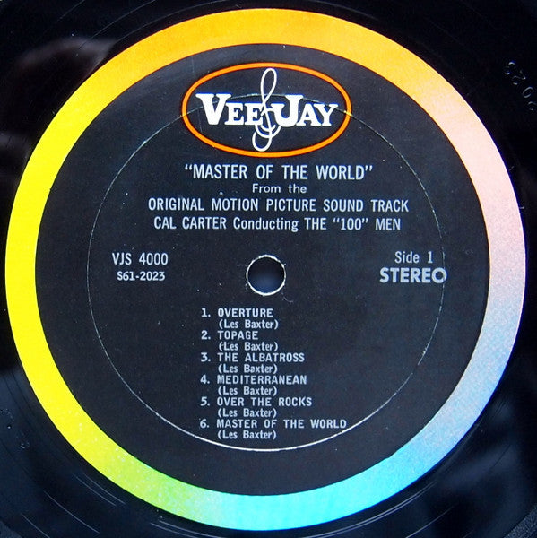 Les Baxter : Original Sound Track From... Jules Verne's Master Of The World (LP, Album)