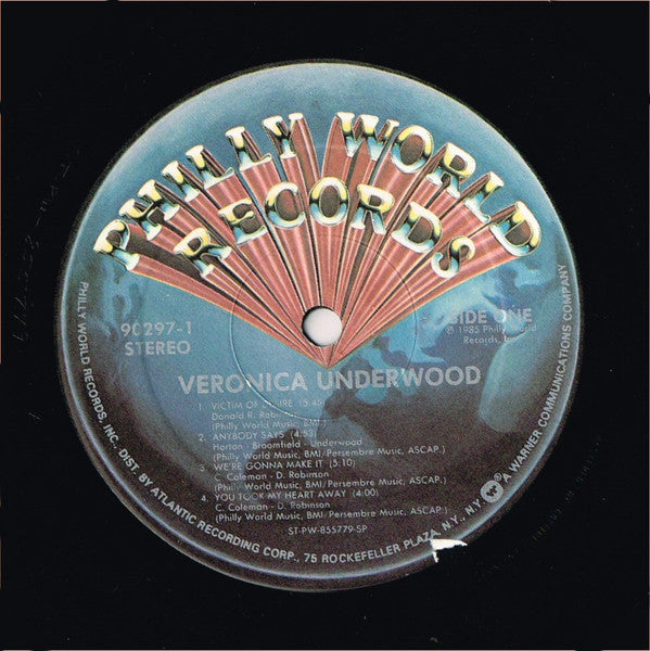 Veronica Underwood : Veronica Underwood (LP, Album)