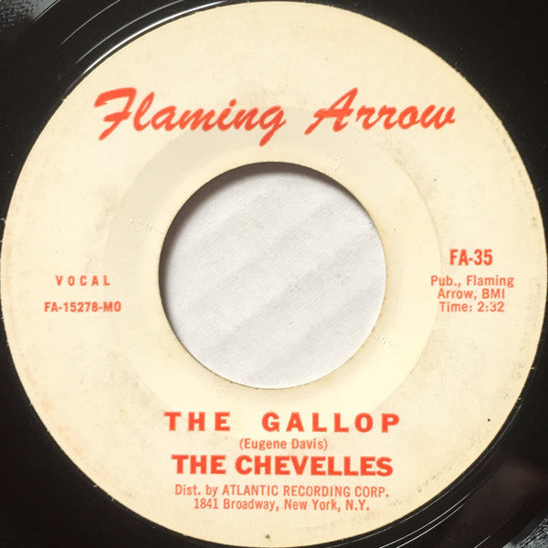 Gloria Walker / The Mighty Chevelles : Talking About My Baby / The Gallop (7", Single, Styrene, MO )