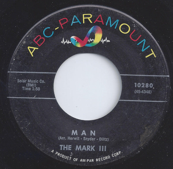 The Mark III : Valerie / Man (7")