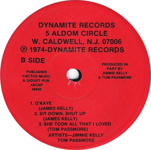 Gidget Starr, Jim Hall (15), Jimmie Kelly, Tom Passmore : What's Your Game (7")