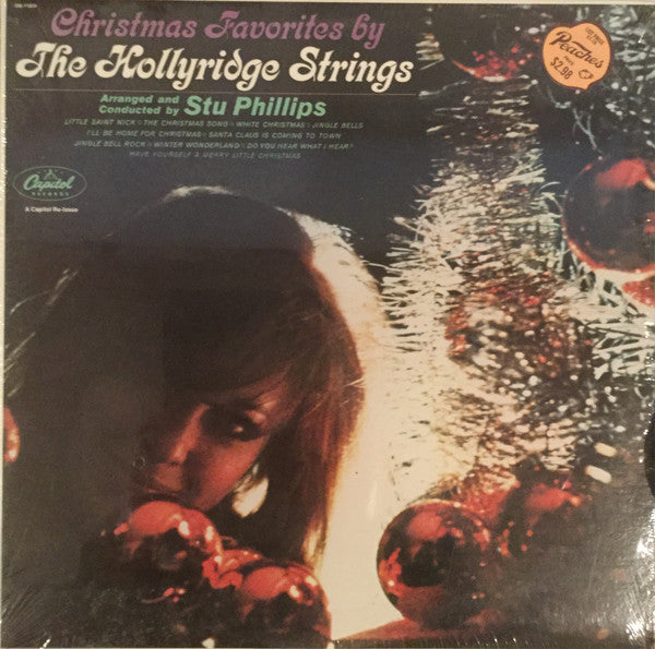 The Hollyridge Strings : Christmas Favorites (LP, Album, RE)