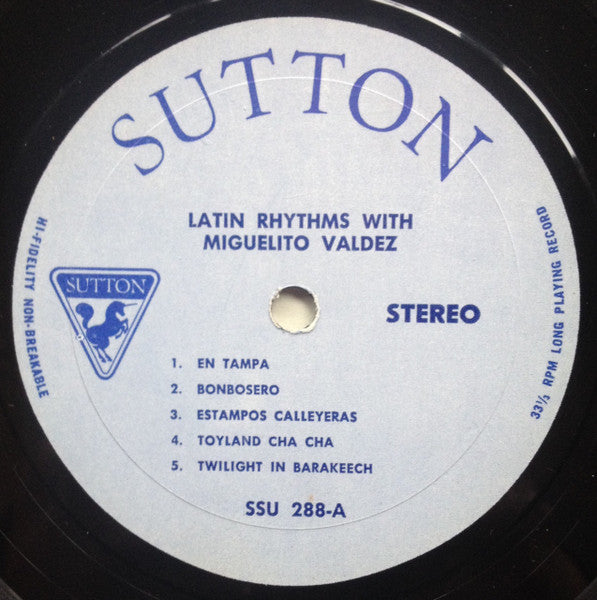 Miguelito Valdes : Playing His World Famous Latin Rhythms (LP, Album)