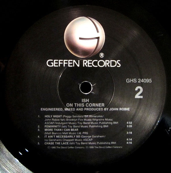 Ish Ledesma : On This Corner (LP, Album, All)