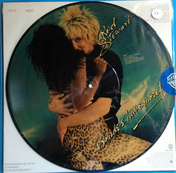 Rod Stewart : Blondes Have More Fun (LP, Album, Num, Pic)