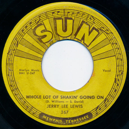 Jerry Lee Lewis : Whole Lot Of Shakin' Going On (7", Single)