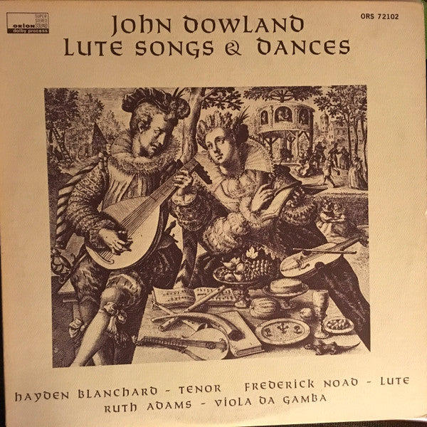 Hayden Blanchard & Frederick Noad : John Dowland - Lute Songs & Dances (LP, Album)