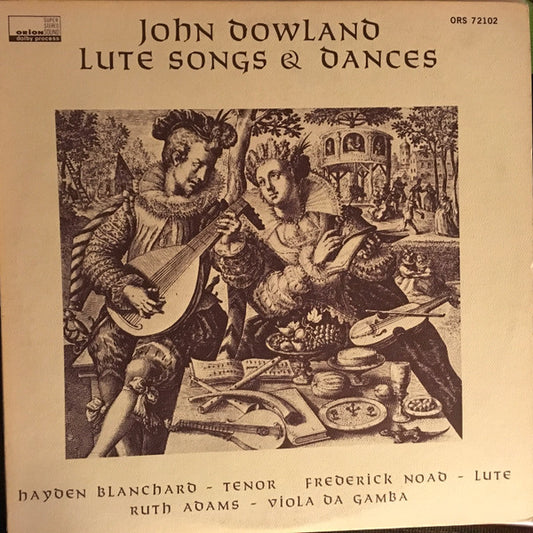 Hayden Blanchard & Frederick Noad : John Dowland - Lute Songs & Dances (LP, Album)