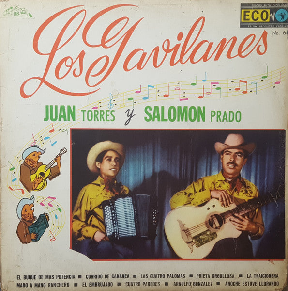 Los Tremendos Gavilanes : El Buque De Mas Potencia (LP, Album, RE)