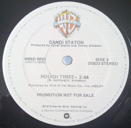 Candi Staton : When You Wake Up Tomorrow (12", Promo)