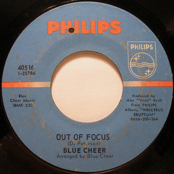 Blue Cheer : Summertime Blues (7", Single, Styrene)