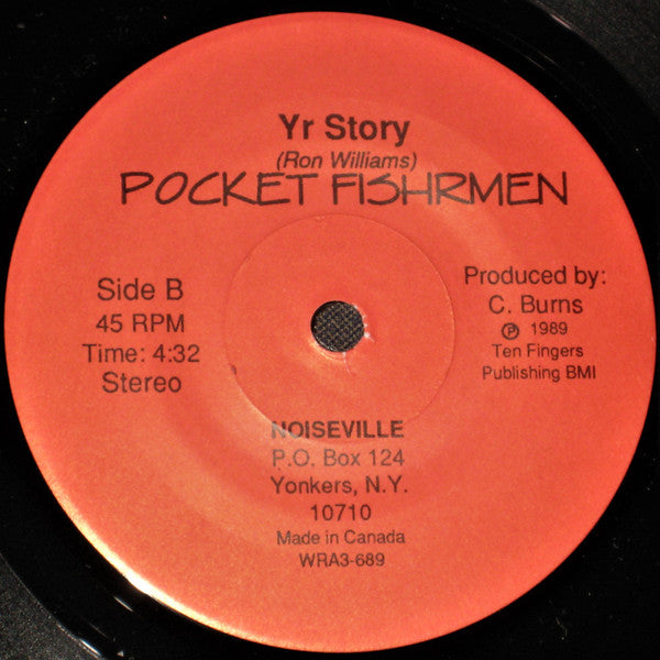 Pocket Fishrmen : The Leader Is Burning (7", Single, Ltd, Gre)