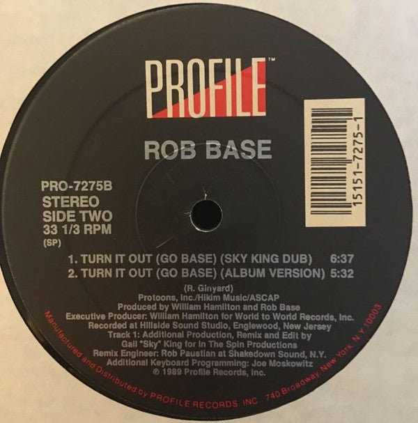 Rob Base : Turn It Out (Go Base) (12")