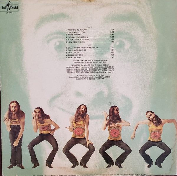 George Carlin : Occupation: Foole (LP, Album, PR )