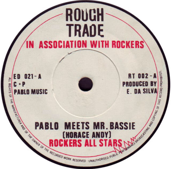 Rockers All Stars : Pablo Meets Mr. Bassie (7")