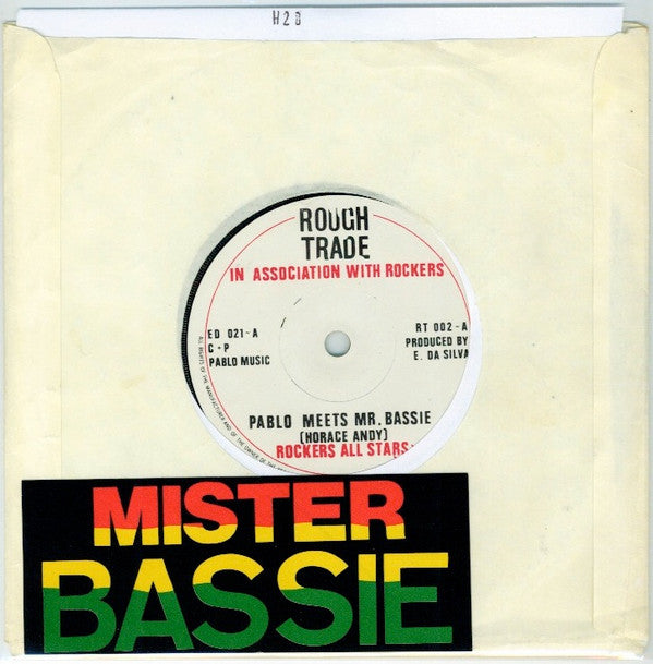 Rockers All Stars : Pablo Meets Mr. Bassie (7")