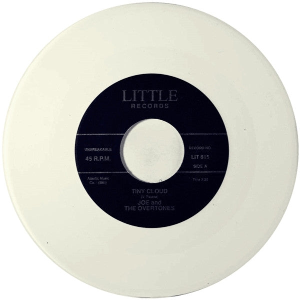 Joe And The Overtones : Tiny Cloud / Sometimes (7", Single, Unofficial, Whi)
