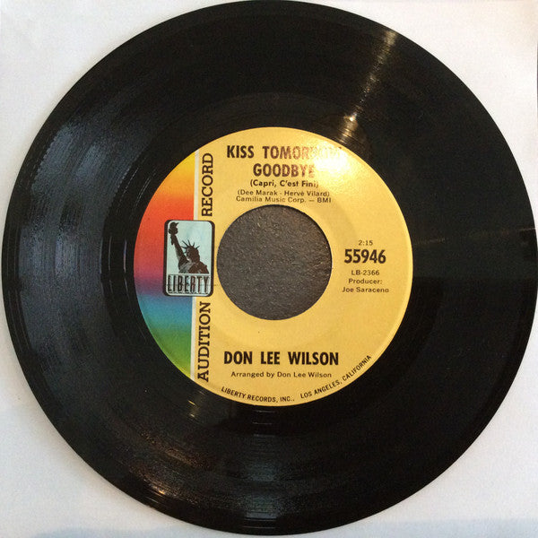 Don Lee Wilson* : Sally (7", Single, Promo)