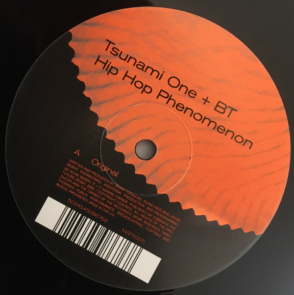 Tsunami One + BT : Hip Hop Phenomenon (12", S/Sided)