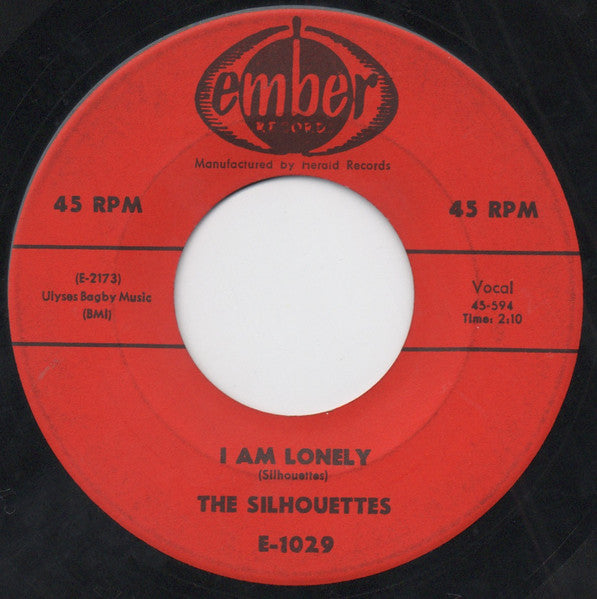 The Silhouettes : Get A Job / I Am Lonely (7", Single)