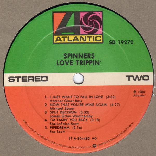 Spinners : Love Trippin' (LP, Album)