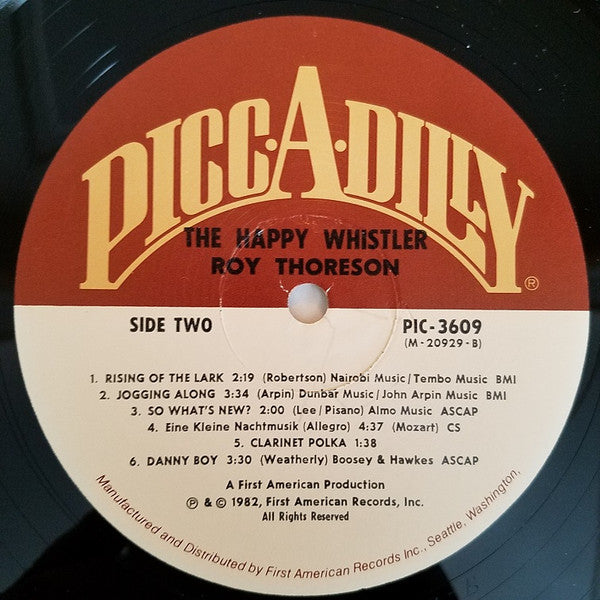 Roy Thoreson : The Happy Whistler (LP, Album)