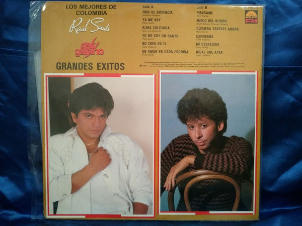Raul Santi, Galy Galiano : Los Mejores De Colombia Grandes Exitos  (LP, Comp)