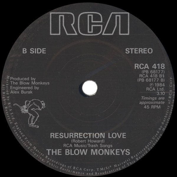 The Blow Monkeys : The Man From Russia (7", Single)