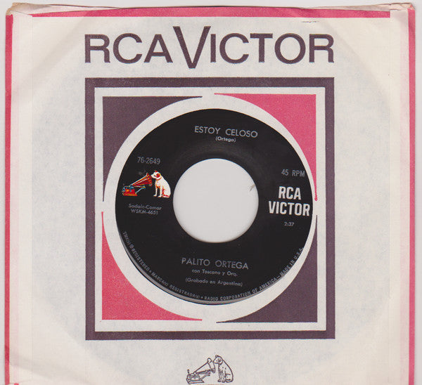 Palito Ortega : Corazon Contento / Estoy Celoso (7", Single)