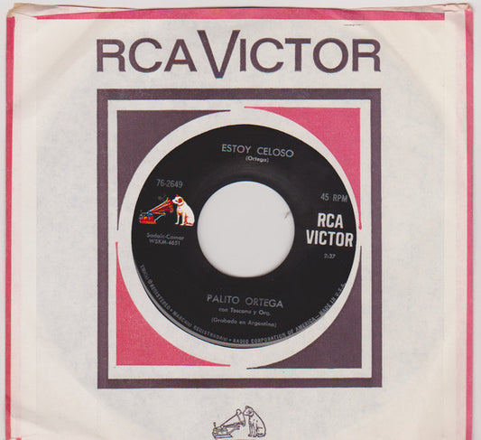 Palito Ortega : Corazon Contento / Estoy Celoso (7", Single)