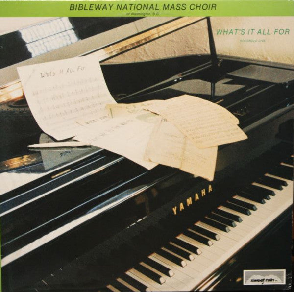 Bibleway National Mass Choir : What's It All For (LP, Album)