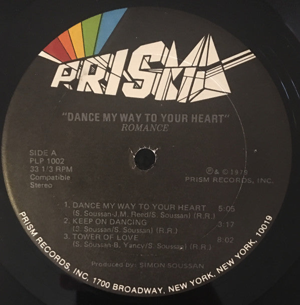 Romance (3) : Dance My Way To Your Heart (LP, Album)