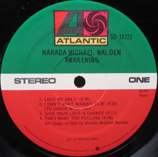 Narada Michael Walden : Awakening (LP, Album, Mon)