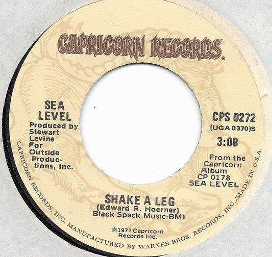 Sea Level : Shake A Leg (7", Single)
