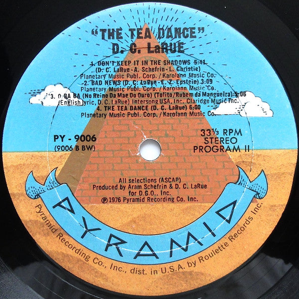 D.C. LaRue : The Tea Dance (LP, Album)