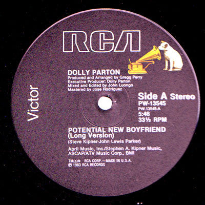 Dolly Parton : Potential New Boyfriend (12")