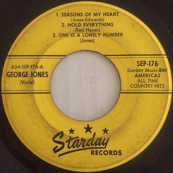 George Jones (2), Red Sovine : Americas All Time Country Hits (7", EP)