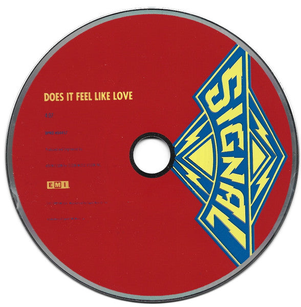 Signal (8) : Does It Feel Like Love (CD, Single, Promo)