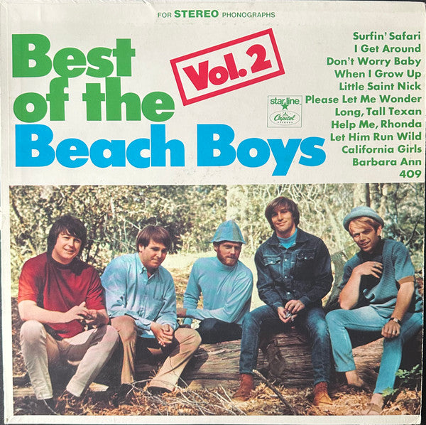 The Beach Boys : Best Of The Beach Boys Vol. 2 (LP, Comp, RE, RP, Duo)