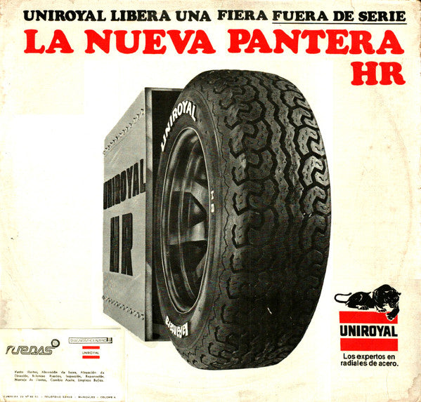 Various : Uniroyal La Nueva Pantera HR (3xLP, Comp)