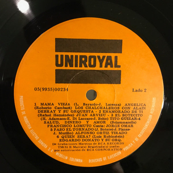 Various : Uniroyal La Nueva Pantera HR (3xLP, Comp)
