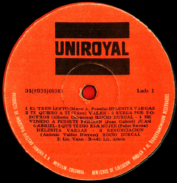 Various : Uniroyal La Nueva Pantera HR (3xLP, Comp)