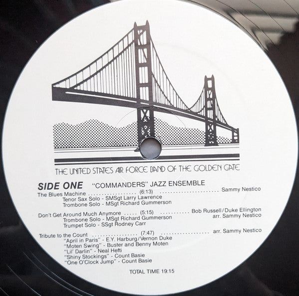 Air Force Band Of The Golden Gate, Commanders Jazz Ensemble & The United States Air Force Band Of The Golden Gate "Freeflight" Rock Band, Frank J. Grzych II : Commanders & Freeflight 3 (LP, Album)