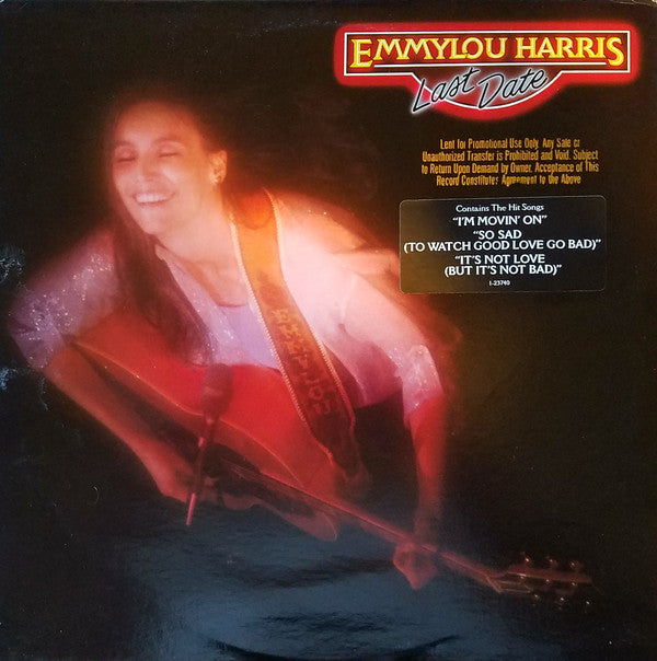 Emmylou Harris : Last Date (LP, Album, SRC)