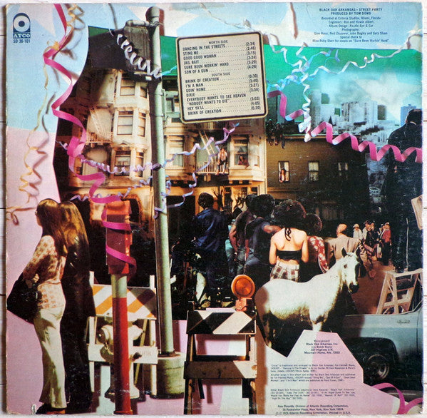 Black Oak Arkansas : Street Party (LP, Album, MO )