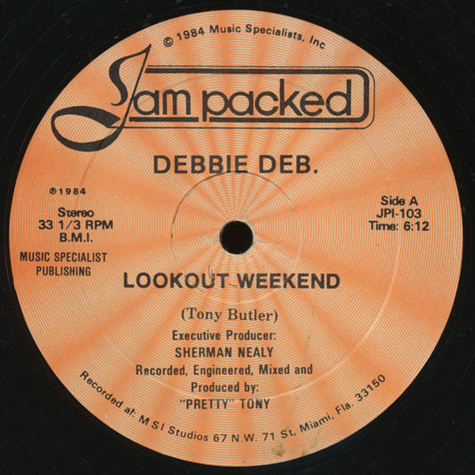 Debbie Deb : Lookout Weekend (12", Ora)