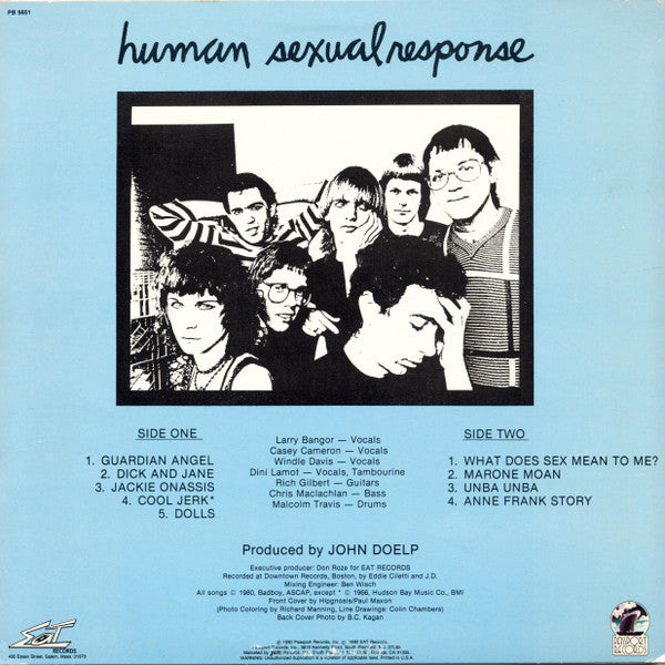 Human Sexual Response : Fig. 14 (LP, Album, HUB)