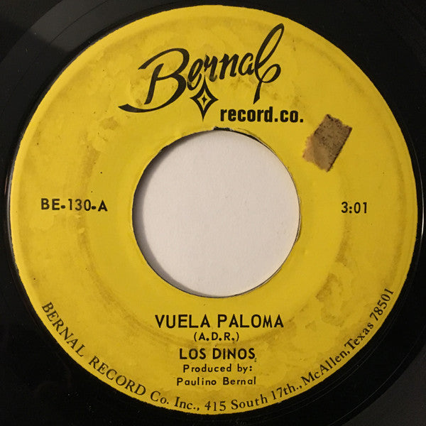 Los Dinos : Vuela Paloma / Rama Seca (7")