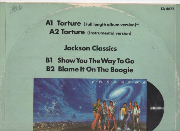 The Jacksons : Torture (12", Single)